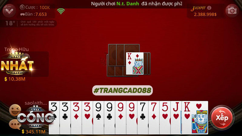 Cách chơi tiến lên miền nam dễ thắng