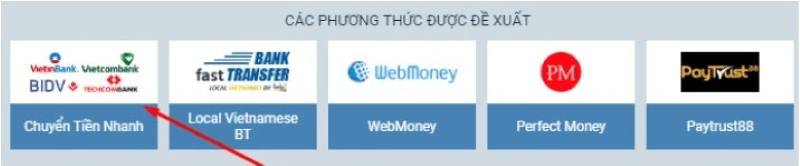 1xbet hỗ trợ các hình thức nào