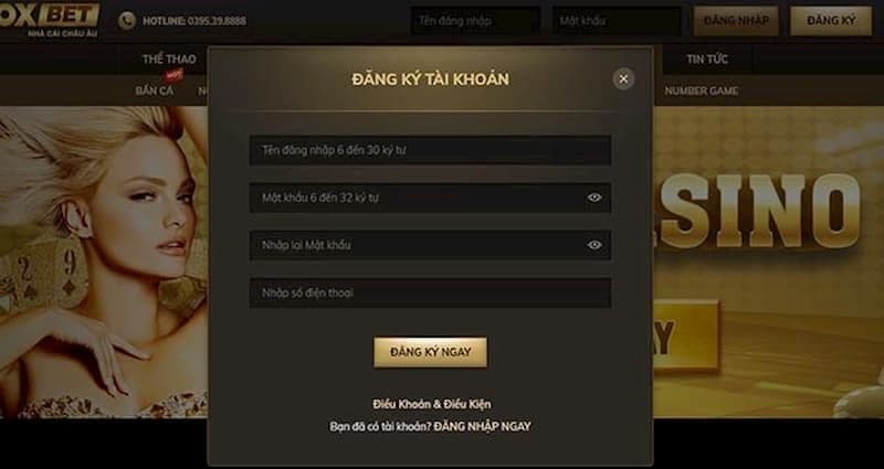 đăng nhập oxbet dễ dàng, tiện lợi