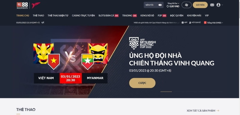 hướng dẫn nạp - rút tiền m88