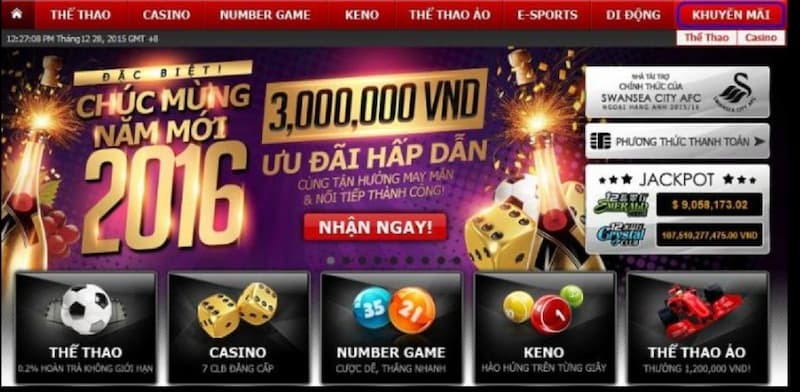 khuyến mãi có giá trị lớn