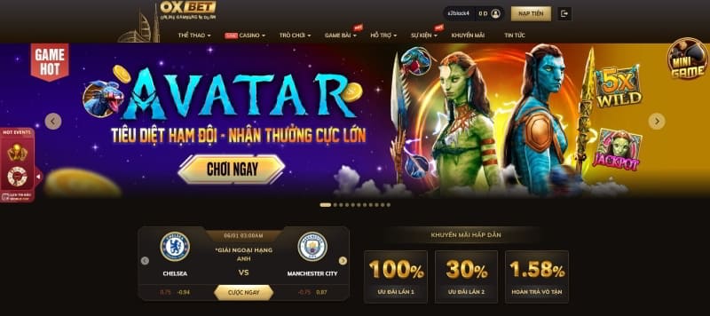 nạp tiền oxbet - rút tiền oxbet